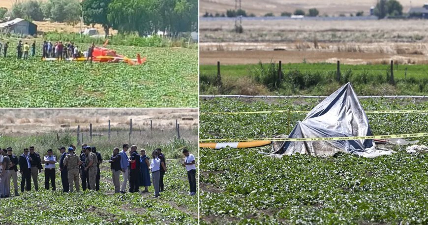 SON DAKİKA: Ankara'da eğitim helikopteri düştü. Bir can kaybı