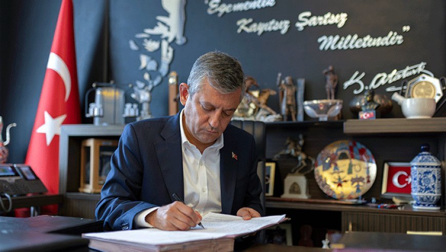 Son dakika... Özgür Özel CHP'den istifa etti