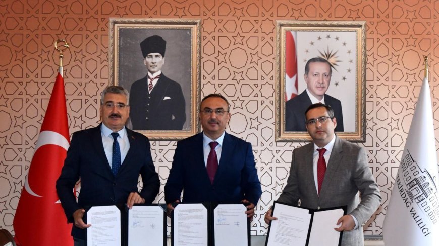 Tekirdağ Valiliği ile NKÜ arasında 'deprem' protokolü