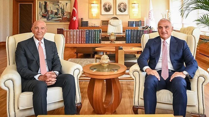 Bakan Ersoy, ABD'nin Ankara Büyükelçisi Barrack'ı kabul etti