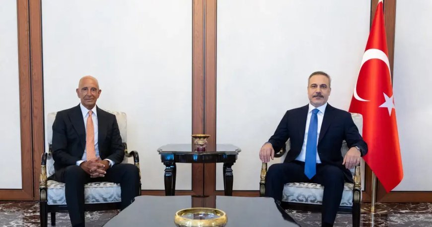 Dışişleri Bakanı Fidan, ABD Büyükelçisi Barrack ile görüştü