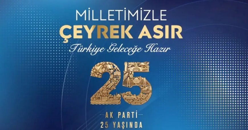AK Parti'den 25. yıl logosu
