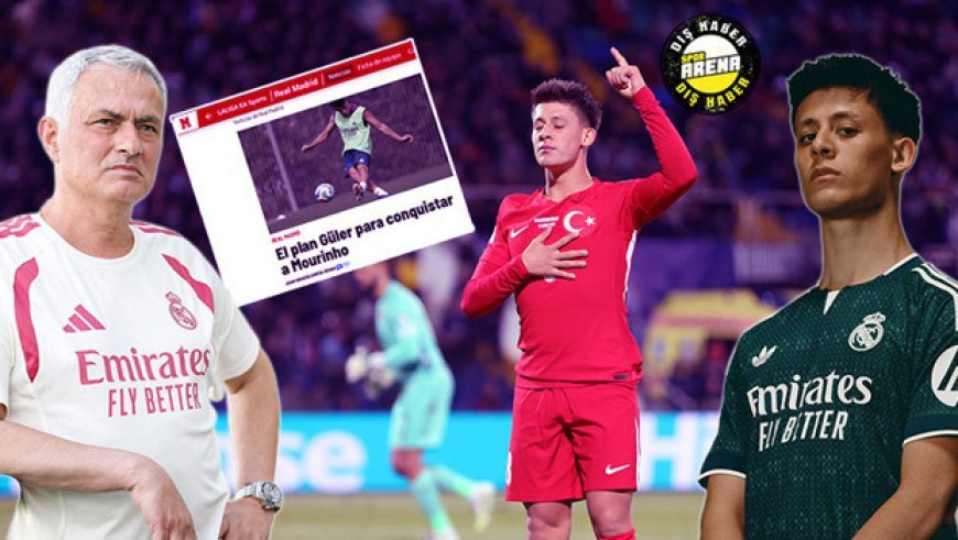 Arda Güler, Marca'nın manşetinde: 'Sezon öncesi hazırlıklarına adeta bir roket gibi başladı, Mourinho'yu büyüledi!'