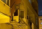 Balkon çöktü, 5 katlı bina boşaltıldı