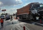 Ankara'da midibüs ile kamyon çarpıştı; 1 ölü, 16 yaralı