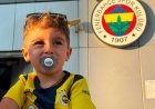 Forması çıkartılmaya çalışılan minik Fenerbahçeli taraftar, Kadıköy’de!