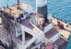 Rusya'da yoğun İHA saldırısına uğramıştı! O gemi İstanbul Boğazı'ndan böyle geçti