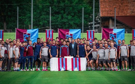 Trabzonspor'un 59. kuruluş yıl dönümü Avusturya kampında kutlandı