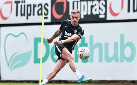 Beşiktaş'ta Leandro Trossard ilk antrenmanına çıktı!