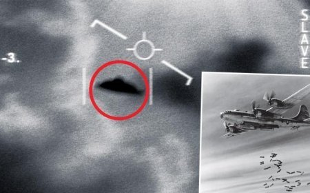 UFO’lar uçakları takip etmiş