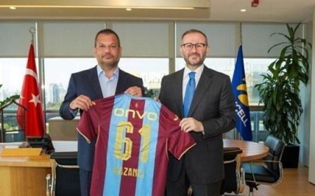 Trabzonspor Başkanı Ertuğrul Doğan'dan Şenol Kazancı'ya ziyaret