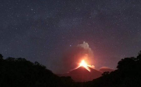 Fuego Yanardağı yeniden faaliyete geçti! Bölgede tahliyeler başladı