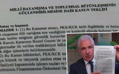 Süreç yasası teklifi tamamlandı. İşte madde madde kanun teklifi ve gerekçelerinin tam metni