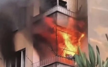 Gaziantep'te yangın faciası! Yaşlı kadın yanarak can verdi