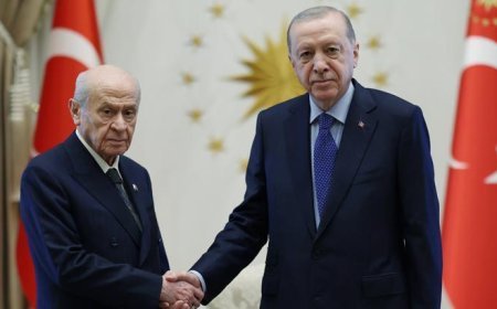 Son dakika... Erdoğan ve Bahçeli görüşmesi sona erdi