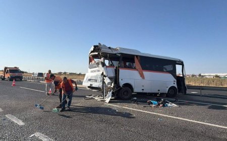 Tekirdağ’da 4 araç zincirleme kazaya karıştı; 29 yaralı