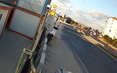 Yeni aldığı motosikletle kaza yapan Utku öldü; o anlar kamerada