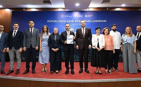 Sanayi ve Teknoloji Bakanı Kacır, 'Kutuplarda Sıfır Atık' kitabının tanıtımında konuştu