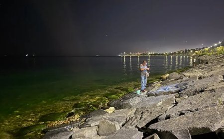 Denize düşen amatör balıkçı boğuldu