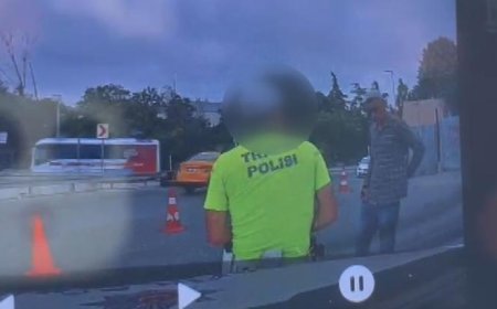 Soru sorma bahanesiyle yaklaştı bıçakla saldırdı; ayağından vurularak yakalandı