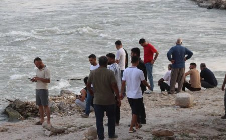 Ceyhan Nehri'ne serinlemek için girdiler. Kayıp iki çocuk aranıyor
