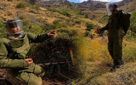Yer: Hakkari! 46 bin 490 mayın tespit edildi