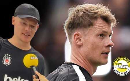 Alexander Nübel'den Beşiktaş taraftarına: 'Desteklemeye devam edin!'