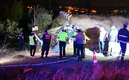 Direğe çarpan otomobil takla attı. 1 ölü, 2 yaralı