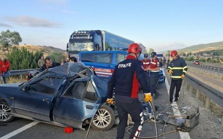 Bolu'da kahreden kaza: Anne ve oğlu öldü, baba ve kızı yaralandı