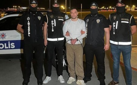 Türkiye'ye getirilen suç örgütü lideri Serkan Kurtuluş tutuklandı