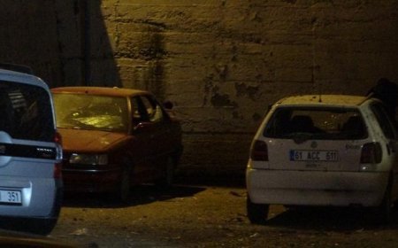 Trabzon'da hareketli dakikalar! Emniyet müdürlüğünün bahçesine şüpheli hava aracı düştü.. Vali Şahin: İnceleme başlatıldı