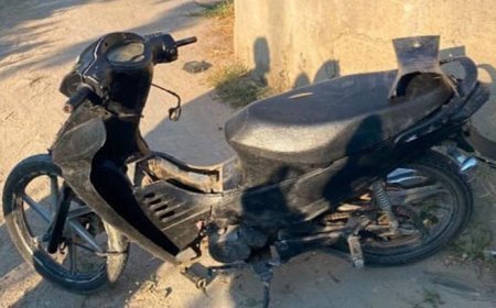 Plakasız motosikletin ehliyetsiz sürücüsüne 86 bin lira ceza