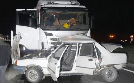 Kastamonu'da feci kaza! TIR ile otomobil çarpıştı; karı koca yaşamını yitirdi