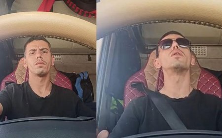 1 saat önce canlı yayın yapmıştı! TIR şoförünün korkunç sonu