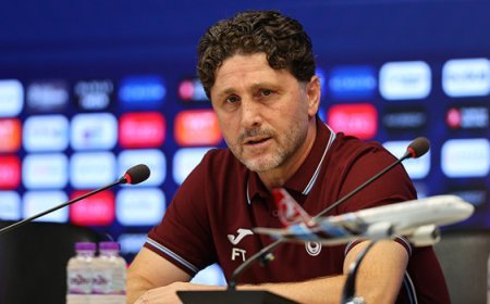 Fatih Tekke'den Ferencvaros maçı öncesi açıklama: 'Ümidim avantajlı bir skoru alarak deplasmana gitmek'