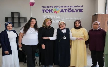 KIZILPINAR TEK ATÖLYE’DE YAZ DÖNEMİ DOLU DOLU GEÇİYOR