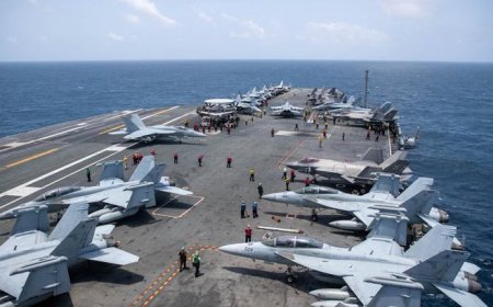 ABD'den Orta Doğu'ya yeni uçak gemisi! | USS George Washington göreve başladı