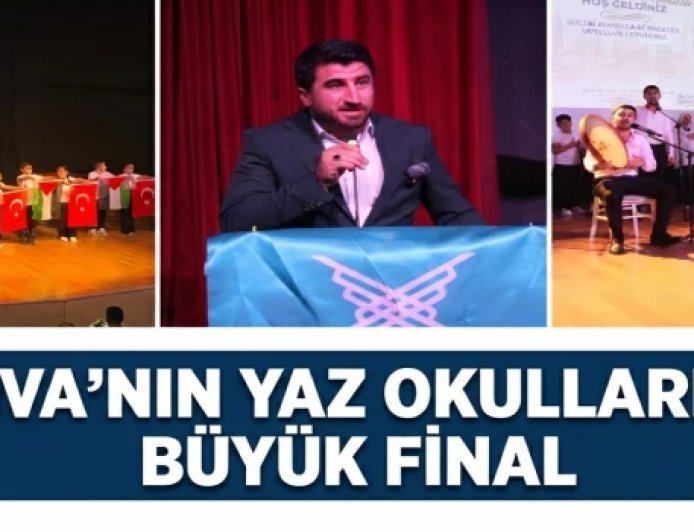 TÜGVA YAZ OKULLARINDA 900 ÖĞRENCİLİ FİNAL