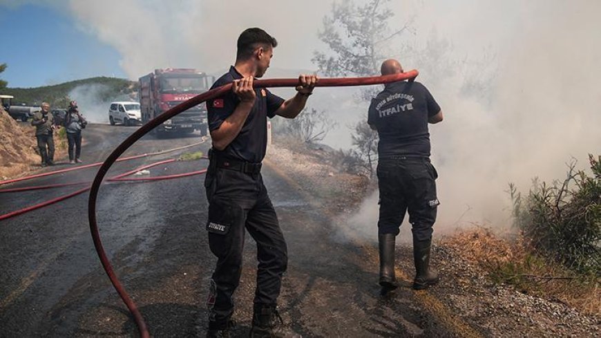 Orman yangınlarında kritik süreç! Aydın ve Balıkesir'de alevlerle mücadelede son durum