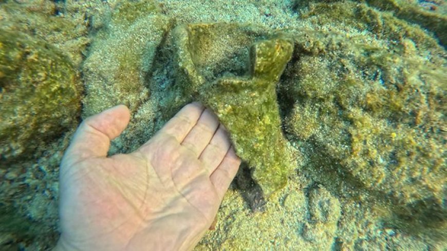 Muğla'da dalış yapan çocuk deniz tabanında gördü! Heyecan yaratan keşif