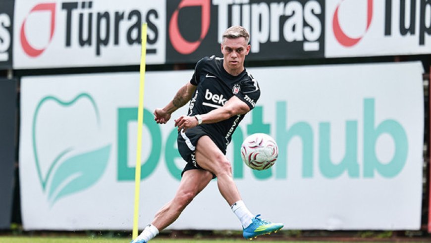 Beşiktaş'ta Leandro Trossard ilk antrenmanına çıktı!