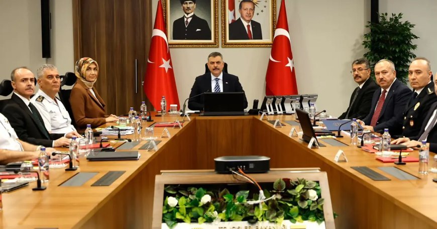 Organize suçla mücadele toplantısı. İçişleri Bakanı Çiftçi: Hiçbir suç yapılanmasına alan bırakmayacağız