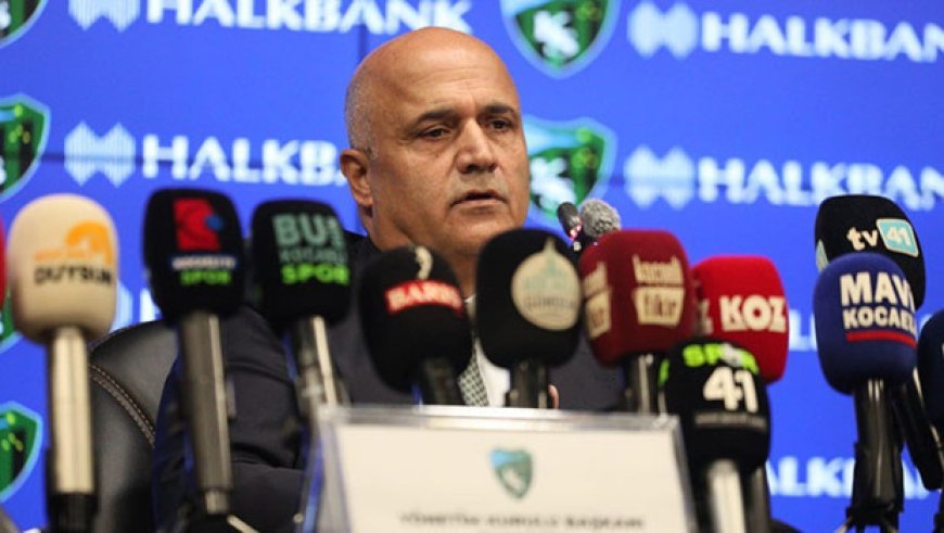 Kocaelispor Başkanı Recep Durul'dan Keita açıklaması: Bir kıza aşık olduğu için gittiği söyleniyor