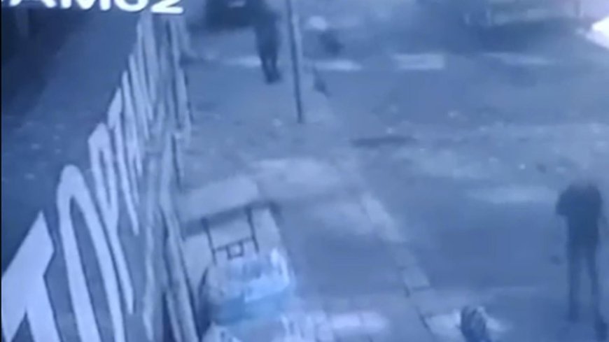 Miras tartışmasında ağabeyini tabanca ile yaraladığı anlar kamerada