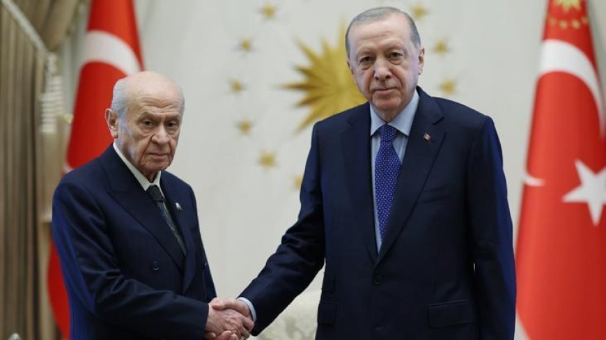 Son dakika... Erdoğan ve Bahçeli görüşmesi sona erdi