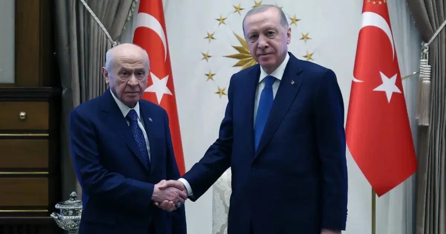 Cumhurbaşkanı Erdoğan, Devlet Bahçeli ile görüştü