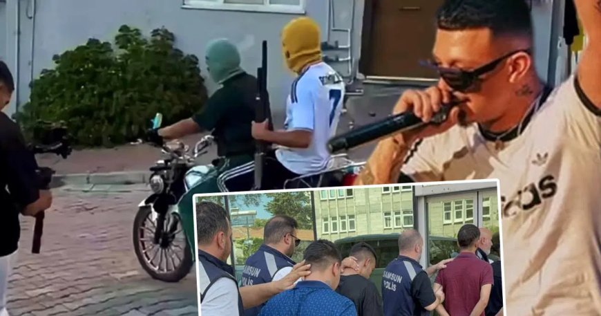 Rapçi Keskin'e klipte silah kullanma gözaltısı
