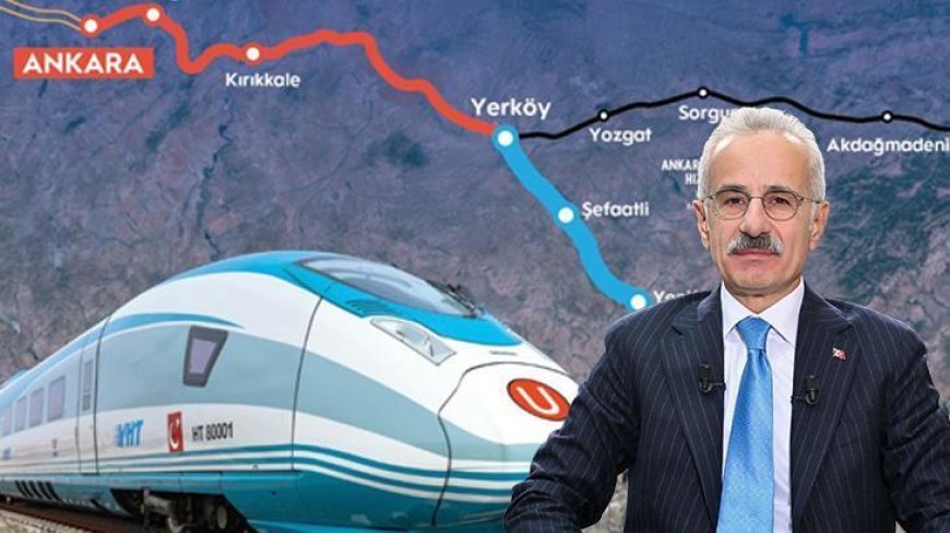 SON DAKİKA YÜKSEK HIZLI TREN HABERLERİ: Yerköy-Kayseri Yüksek Hızlı Tren Özellikleri! 7 saat süren yol 1 saat 45 dakikaya düşecek