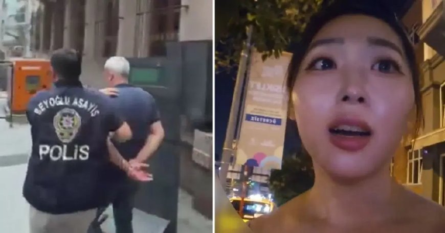 Koreli fenomeni Taksim'de taciz etmişti. Şüpheli yakalandı