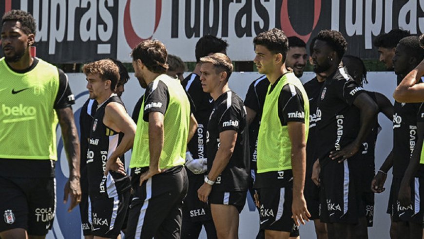 Beşiktaş, Hradec Kralove maçının hazırlıklarını tamamladı